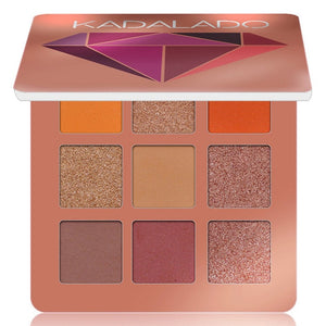 9 Colors Glitter Eyeshadow Makeup Pallete Matte Eye Shadow Palette Shimmer And Shine Diamond Eyeshadow Powder Pigment Cosmetics