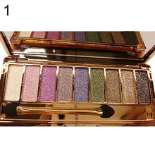 Load image into Gallery viewer, 9 colors Fashion eyeshadow palette matte eyeshadow palette glitter eye shadow makeup nude makeup set Cosmetics dropshipping