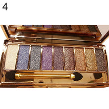 Load image into Gallery viewer, 9 colors Fashion eyeshadow palette matte eyeshadow palette glitter eye shadow makeup nude makeup set Cosmetics dropshipping