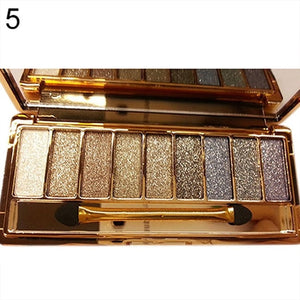 9 colors Fashion eyeshadow palette matte eyeshadow palette glitter eye shadow makeup nude makeup set Cosmetics dropshipping