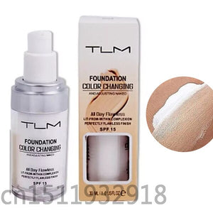 30ml Color Changing Liquid Foundation Primer Makeup For Your Skin Tone By Just Blending Foundation Makeup Fond NEW