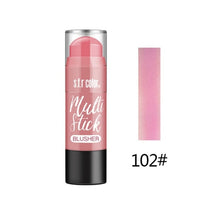 Load image into Gallery viewer, Makeup Blush Stick Face Makeup Shimmer Bronzer Contour Cream Cheek Blusher Cosmetics Brighten Make Up