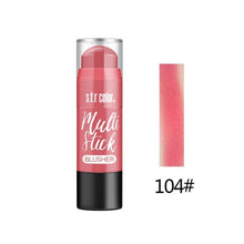 Load image into Gallery viewer, Makeup Blush Stick Face Makeup Shimmer Bronzer Contour Cream Cheek Blusher Cosmetics Brighten Make Up