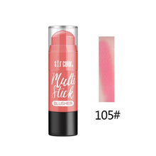Load image into Gallery viewer, Makeup Blush Stick Face Makeup Shimmer Bronzer Contour Cream Cheek Blusher Cosmetics Brighten Make Up