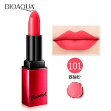 Load image into Gallery viewer, Bioaqua 6 colors Matte Lipstick For Lips Waterproof Long Lasting Nourishing Lipstick Tint Tattoo Nude Cosmetics Lipstic Makeup