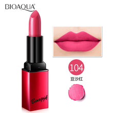 Load image into Gallery viewer, Bioaqua 6 colors Matte Lipstick For Lips Waterproof Long Lasting Nourishing Lipstick Tint Tattoo Nude Cosmetics Lipstic Makeup