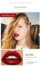 Load image into Gallery viewer, Miss Rose New Pop Matte Lipstic Nude Long Lasting Waterproof Sexy Red Lip Stick Pigment for Lip Tint Woman Makeup Cosmetic