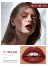 Load image into Gallery viewer, Miss Rose New Pop Matte Lipstic Nude Long Lasting Waterproof Sexy Red Lip Stick Pigment for Lip Tint Woman Makeup Cosmetic