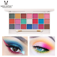 Load image into Gallery viewer, 21 Colors Eye Shadow Waterproof Pearlescent Eyeshadow Makeup Glitters Injections Eyeshadow Pallete Diamond Make Up Eye Shadow
