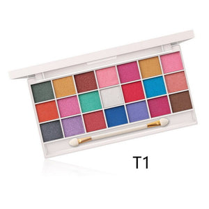 21 Colors Eye Shadow Waterproof Pearlescent Eyeshadow Makeup Glitters Injections Eyeshadow Pallete Diamond Make Up Eye Shadow