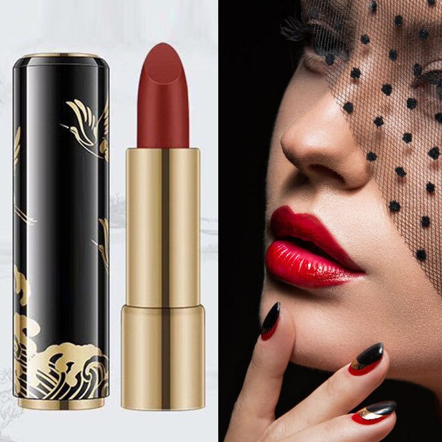 3pcs Women Lipstics Chinese Styled Moisturizing Long Lasting Matte Lip Stick NShopping