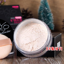 Load image into Gallery viewer, 4 Colors Loose Powder Face Whitening Skin Finish Transparent Mineral Makeup Cosmetic Foundation Setting Powder