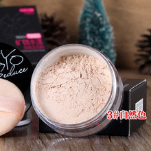 Load image into Gallery viewer, 4 Colors Loose Powder Face Whitening Skin Finish Transparent Mineral Makeup Cosmetic Foundation Setting Powder